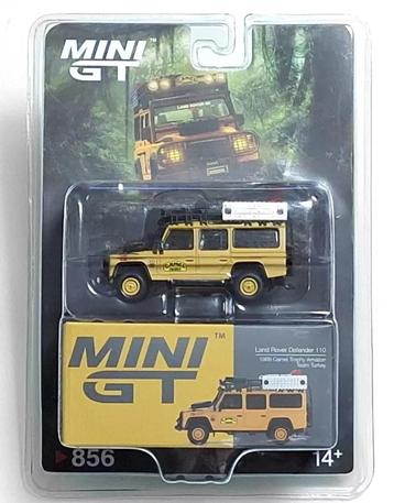 Land Rover Defender 110 van Mini GT 1/64 1989 Camel Trofhy A beschikbaar voor biedingen