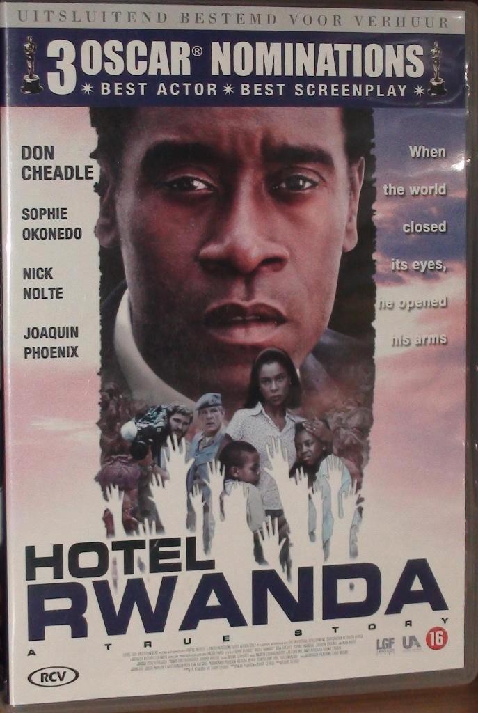 dvd hotel rwanda, Cd's en Dvd's, Dvd's | Drama, Zo goed als nieuw, Waargebeurd drama, Ophalen of Verzenden