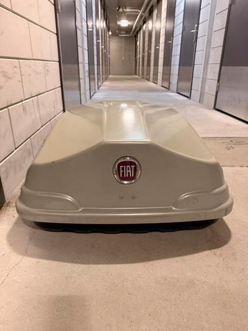 Originele Fiat dakkoffer lichtgrijs 360L beschikbaar voor biedingen