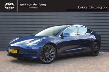 Tesla Model 3 Standard RWD Plus 60 kWh - PANODAK - LEDER - A beschikbaar voor biedingen