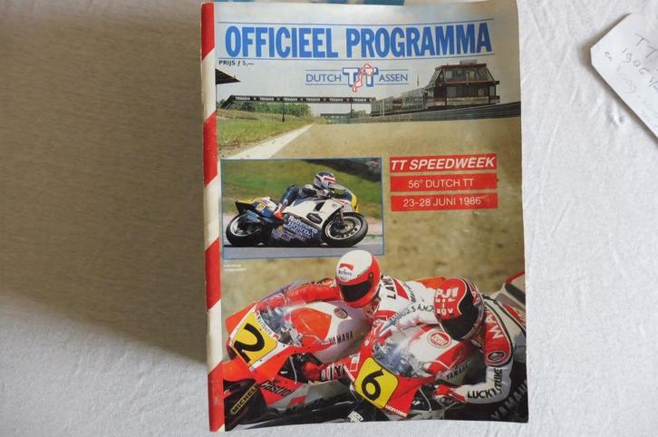TT Assen Programmaboekjes, Verzamelen, Automerken, Motoren en Formule 1, Gebruikt, Motoren, Ophalen