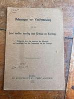 Nederlands mobilisatie voorschrift geweer karabijn 1939, Verzamelen, Militaria | Tweede Wereldoorlog, Verzenden, Nederland, Landmacht