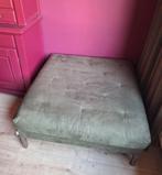 VT Wonen poef Forest green, Huis en Inrichting, Banken | Voetenbanken en Poefen, Ophalen, Minder dan 50 cm, Rond, Minder dan 50 cm