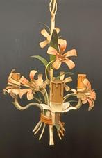 Franse bloemenlamp metaal lelie, Ophalen of Verzenden