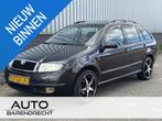 Skoda Fabia Combi 1.4-16V Elegance Automaat | Airco | Cruise, Auto's, Skoda, Gebruikt, 4 cilinders, Zwart, Origineel Nederlands