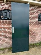 Buitendeur / plaatdeur 77,5x211cm., Ophalen, Minder dan 80 cm, 200 tot 215 cm, Hout