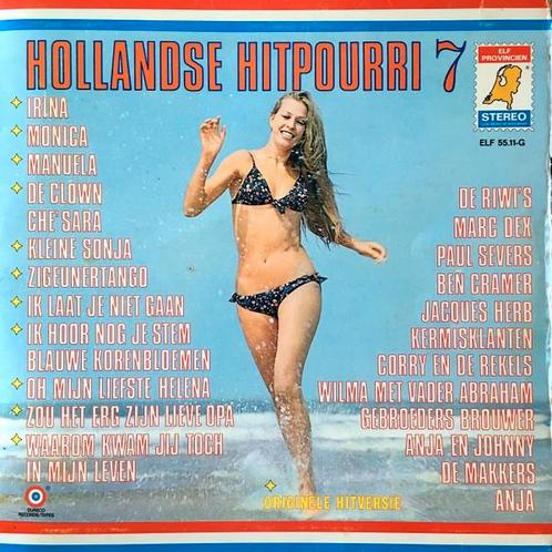 Hollandse Hitpourri 7 - Vinyl LP, Cd's en Dvd's, Vinyl | Nederlandstalig, Gebruikt, Levenslied of Smartlap, 12 inch, Ophalen of Verzenden