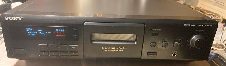 Sony TC -KE 300, Audio, Tv en Foto, Cassettedecks, Enkel, Sony, Tiptoetsen, Tape counter, Ophalen of Verzenden