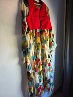 Koerdische jurk met rood gilet/ elek, Overige kleuren, Ophalen of Verzenden, Maat 34 (XS) of kleiner, Gedragen