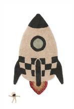 Kindervloerkleed Raket Lorena Canals, Nattiot, Nieuw, Kleed of Kussen, Ophalen of Verzenden