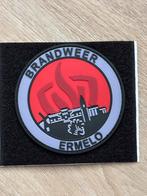Patch Brandweer Ermelo, Verzamelen, Militaria | Algemeen, Ophalen of Verzenden, Landmacht, Nederland, Embleem of Badge