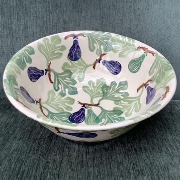 Emma Bridgewater- servies- FIGS- Large Bowl- 1991- ZELDZAAM!