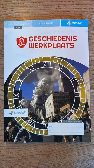leeropdrachtenboek flex geschiedenis VMBO-GT klas 4 beschikbaar voor biedingen