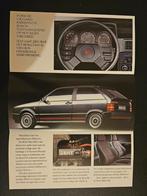 Brochure Seat Ibiza SXI 1988, Ophalen of Verzenden, Zo goed als nieuw, Overige merken