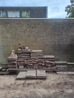 Tuintegels en bakstenen., Tuin en Terras, Tegels en Klinkers, Gebruikt, Klinkers, Ophalen of Verzenden, 10 m² of meer