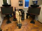 Luidsprekers technics High end  zeer zeldzaam!!!, Gebruikt, 120 watt of meer, Front, Rear of Stereo speakers, Ophalen