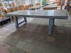 280 cm lange landelijke eettafel, Huis en Inrichting, Ophalen, Gebruikt, Rechthoekig, 200 cm of meer