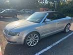 Audi A4 2.4 V6 125KW Cabrio AUT 2003 Grijs, Auto's, Centrale vergrendeling, Cabriolet, 4 stoelen, A4