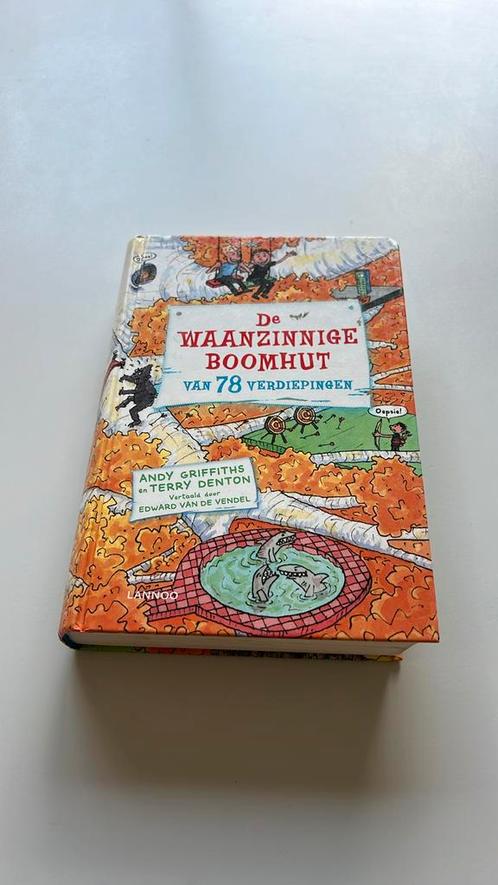Terry Denton - De waanzinnige boomhut van 78 verdiepingen, Boeken, Kinderboeken | Jeugd | onder 10 jaar, Zo goed als nieuw, Ophalen of Verzenden