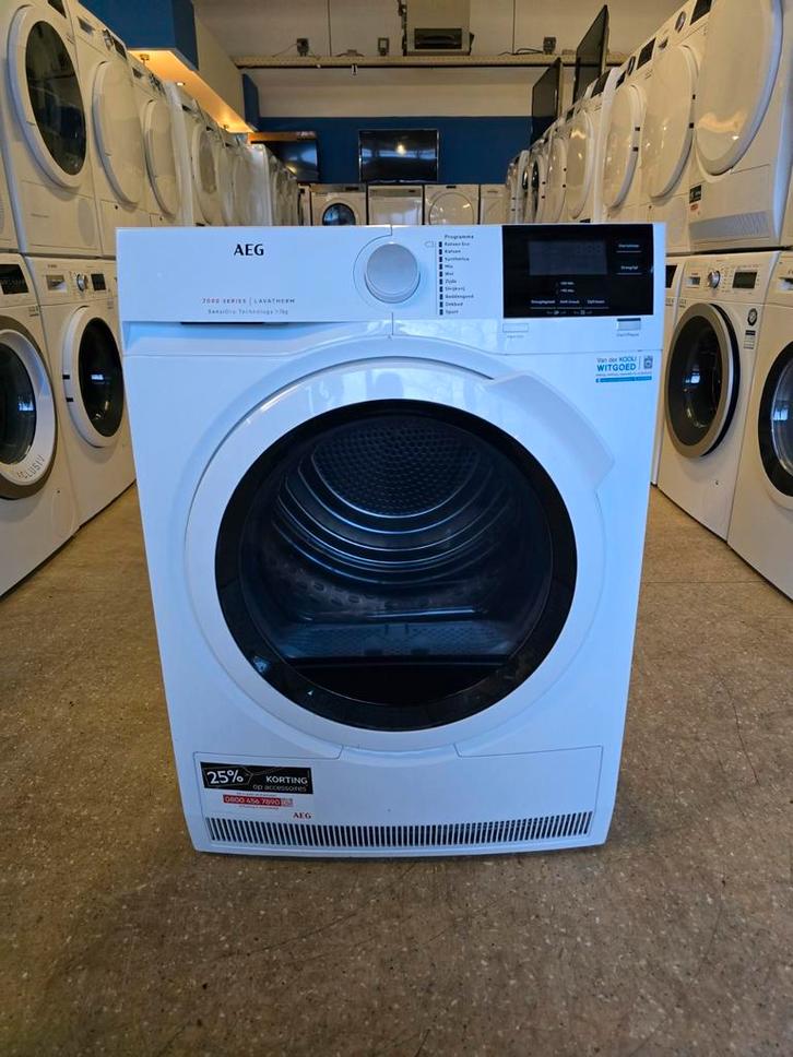 AEG 7000 Series warmtepompdroger | 7 kilo | A++ | Garantie ✅, Witgoed en Apparatuur, Wasdrogers, Zo goed als nieuw, Overige typen