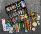 Viskoffer met inhoud, Watersport en Boten, Hengelsport | Algemeen, Ophalen of Verzenden, Gebruikt, Koffer of Tas