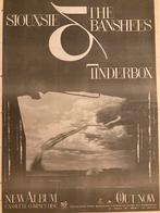 SIOUXSIE & THE BANSHEES Tinderbox A3 advertentie, Ophalen of Verzenden