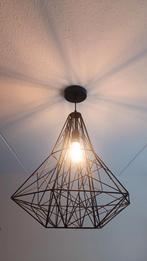 Zwarte design hanglamp - industrieel, Ophalen, Industrieel, design, Nieuw, Metaal