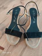Unisa Zwarte Sandalen - Maat 37, Zwart, Unisa, Gedragen, Sandalen of Muiltjes