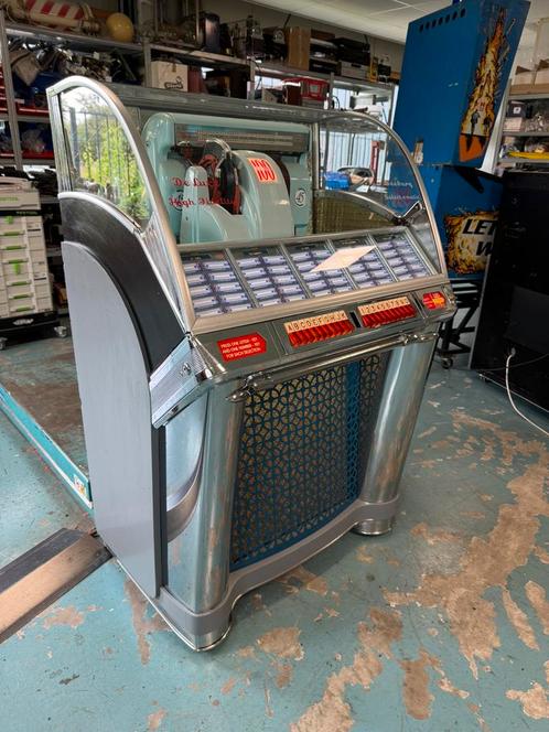 Spelende Seeburg HF100G vinyl  jukebox 1953! Mega Koopje!, Verzamelen, Automaten | Jukeboxen, Gebruikt, Seeburg, 1950 tot 1960