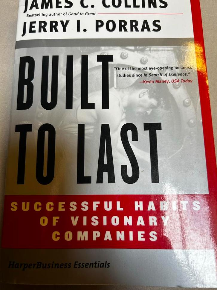Built to Last - Succesvolle Bedrijfsgewoonten, Boeken, Economie, Management en Marketing, Gelezen, Management, Ophalen of Verzenden