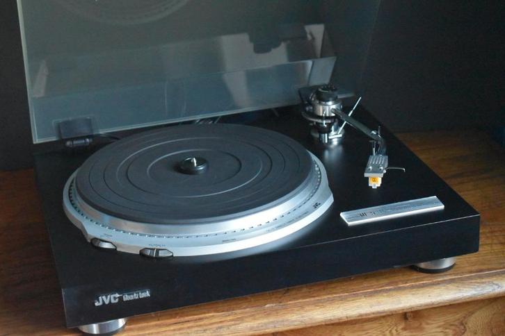 JVC QL-5 Quartz-Locked Direct-Drive Turntable, Audio, Tv en Foto, Platenspelers, Gebruikt, Overige merken, Ophalen
