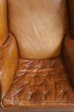 chesterfield oorfauteuil, Metaal, 75 tot 100 cm, Gebruikt, 75 tot 100 cm