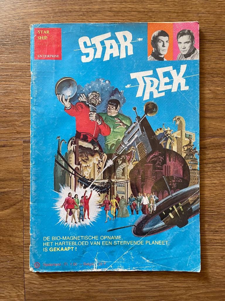 Stripboek Star Trek, Ophalen of Verzenden, Gebruikt, Overige typen