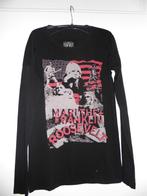 Marithe Francois Girbaud shirt maat M, Kleding | Dames, Maat 38/40 (M), Zwart, Ophalen of Verzenden, Zo goed als nieuw