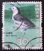 HONKONG 8 - Dieren: vogels (witte kwikstaart), Verzenden, Gestempeld
