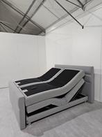 Karlsson Elektrische Boxspring 180x210 met voetenbord, 210 cm, Tweepersoons, Ophalen of Verzenden, Zo goed als nieuw