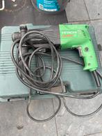 Klopboormachine met koffer - Hitachi DH 24PB, Doe-het-zelf en Verbouw, Boor- en/of Breekhamer, Ophalen of Verzenden, Klopboormechanisme