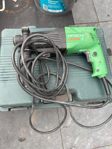 Klopboormachine met koffer - Hitachi DH 24PB beschikbaar voor biedingen