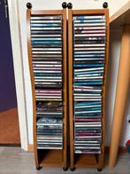 2 rekken met cd's. Voornamelijk Nederlandse muziek, Huis en Inrichting, Ophalen of Verzenden, Gebruikt, Kunststof, Cd's