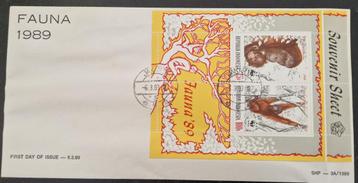 Indonesie 1989 - fdc 3A - Orang-oetan beschikbaar voor biedingen