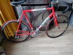 Jan Janssen  Tour de France racefiets rood 62cm, Ophalen, Gebruikt, Meer dan 20 versnellingen, Overige merken