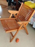STOL inklapbare 'blonde' REX-fauteuil van Nico Kralj, '70, Huis en Inrichting, Stoelen, Ophalen, Eén, Hout, Gebruikt
