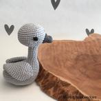Handgemaakte knuffel zwaan, Ophalen of Verzenden, Nieuw, Overige typen