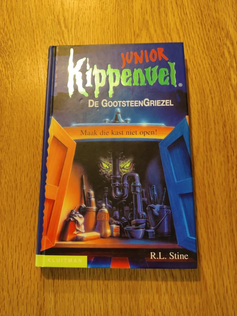 Junior Kippenvel: De Gootsteengriezel, Ophalen of Verzenden, Gelezen, R.L. Stine, Fictie algemeen