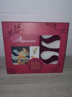 Amuse set met 4 lepels en receptenboekje, Ophalen, Nieuw