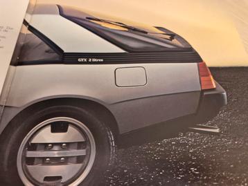 Dikke Nederlandse Renault Fuego coupés jaren 80 folder izgst beschikbaar voor biedingen