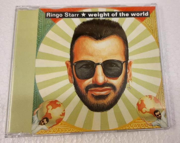 Ringo Starr NIEUW CD-SINGLE Weight of the world Beatles, Cd's en Dvd's, Cd Singles, Nieuw in verpakking, Pop, 1 single, Maxi-single