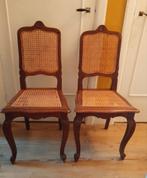 Lucky Vintage set van 3 antieke Franse stoelen met webbing, Antiek en Kunst, Antiek | Meubels | Stoelen en Banken, Ophalen