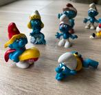 Vintage Smurfen 9 Figuren - Peyo (1965-1980), Verzamelen, Ophalen of Verzenden, Gebruikt, Verschillende Smurfen, Poppetje, Figuurtje of Knuffel