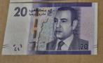 20 dirham Marokko 2012, Postzegels en Munten, Ophalen of Verzenden, Overige landen, Los biljet